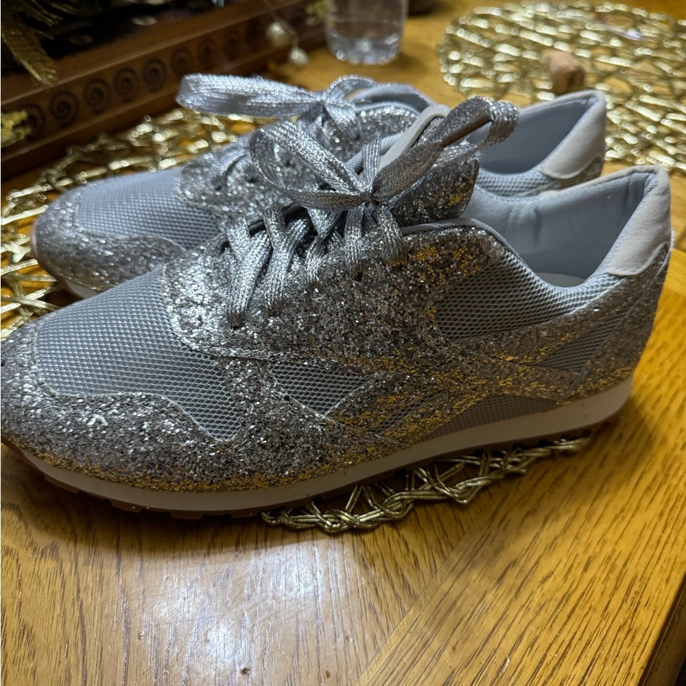 Women's Glitter Sneakers